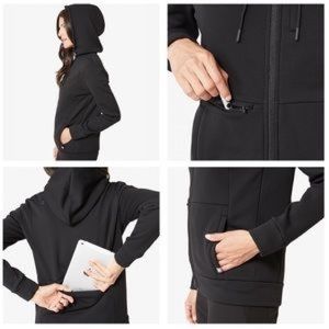 SOLD—-NWOT FIGS SCRUB LUNA HOODIE XS